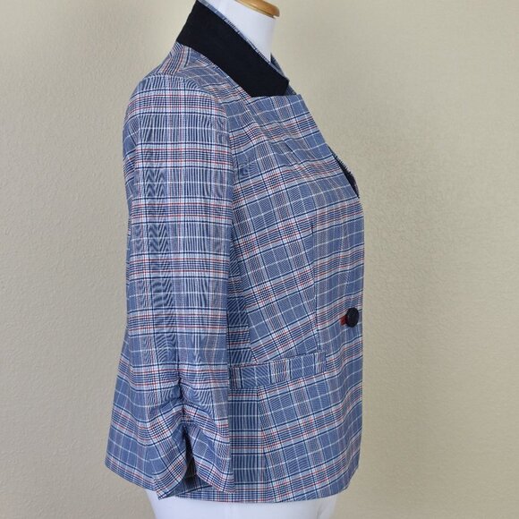 Riley & Rae Taylor Glen Plaid Blazer 6 - Picture 4 of 7